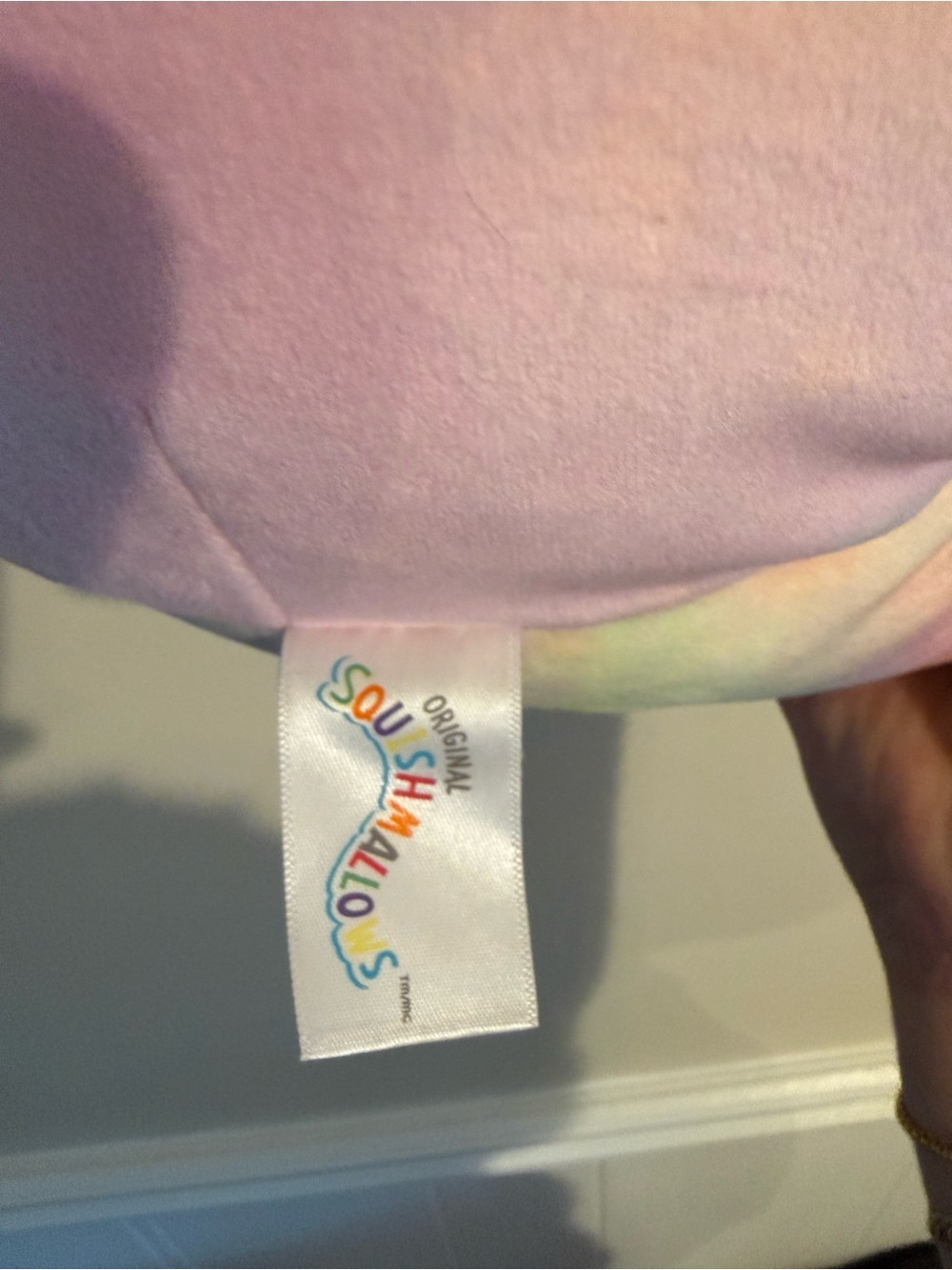 Squishmallows 12” Christmas Ornament Plush Pastel Tie Dye Holiday Stuffed Animal - Picture 4 of 4